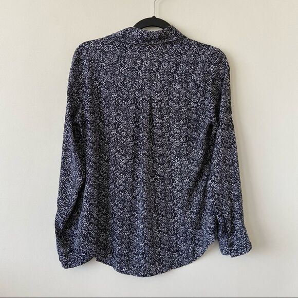 Express-portofino black & white button down - Picture 2 of 7